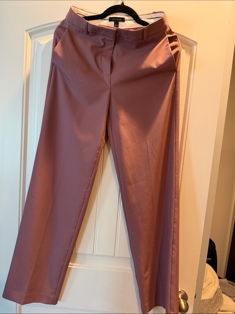 Ann Taylor Women’s Dress Pants in Dusty Mauve